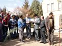 گزارش تصویری از آئیین درختکاری و تقدیر ازهمکاران فضای سبز دانشگاه